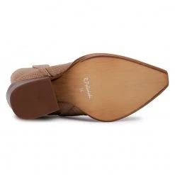 R.Polański Bottes Et Autres Bottes R.POLAŃSKI - 0994 Camel Lico Crocco Beige -R.Polański Soldes Magasin 0000207768727 05 rz