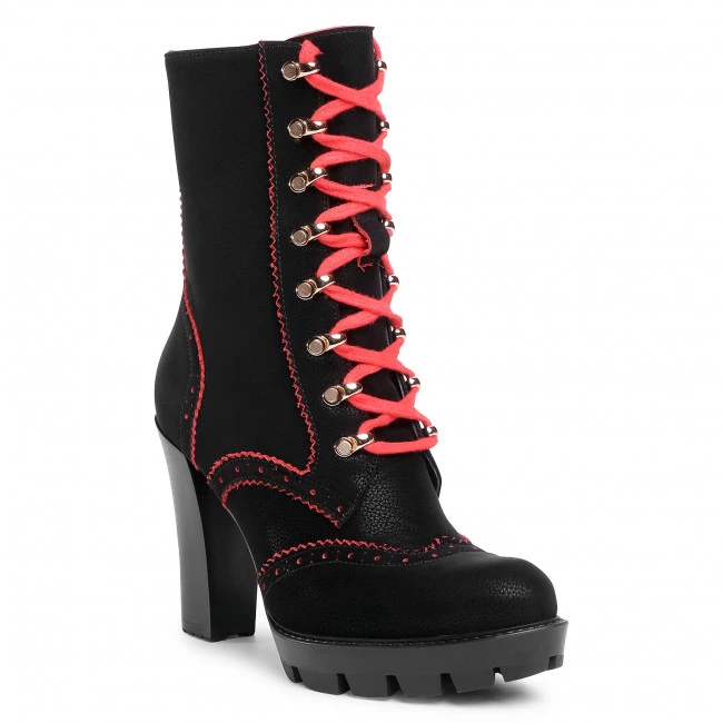 R.Polański Bottes Et Autres Bottines R.POLAŃSKI - 1167 Tajfun Czerwony Noir 1 R.Polański Bottes Et Autres Bottines R.POLAŃSKI - 1167 Tajfun Czerwony Noir