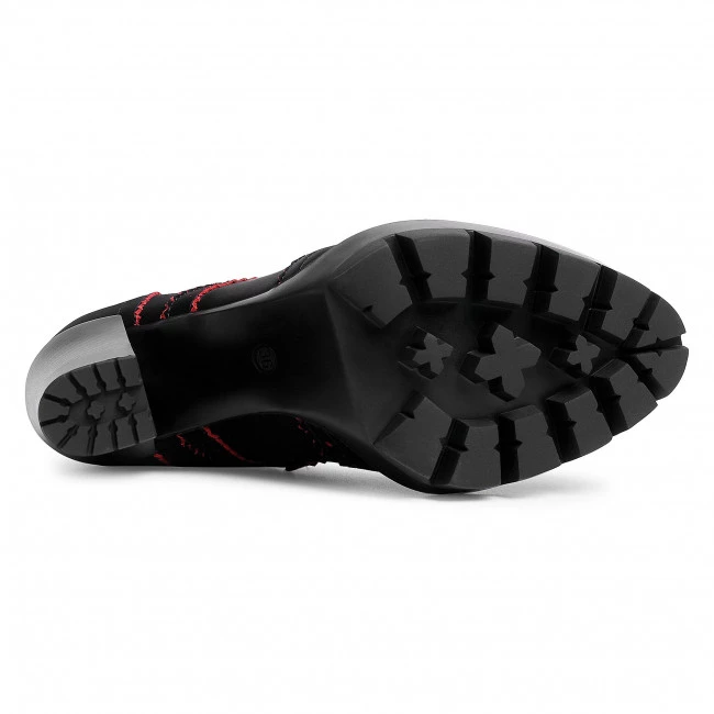 R.Polański Bottes Et Autres Bottines R.POLAŃSKI - 1167 Tajfun Czerwony Noir 4 R.Polański Bottes Et Autres Bottines R.POLAŃSKI - 1167 Tajfun Czerwony Noir – Image 4