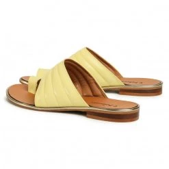 R.Polański Mules Et Sandales Tongs R.POLAŃSKI - 1144 Żółty Lico Jaune -R.Polański Soldes Magasin 0000207780507 02 rz