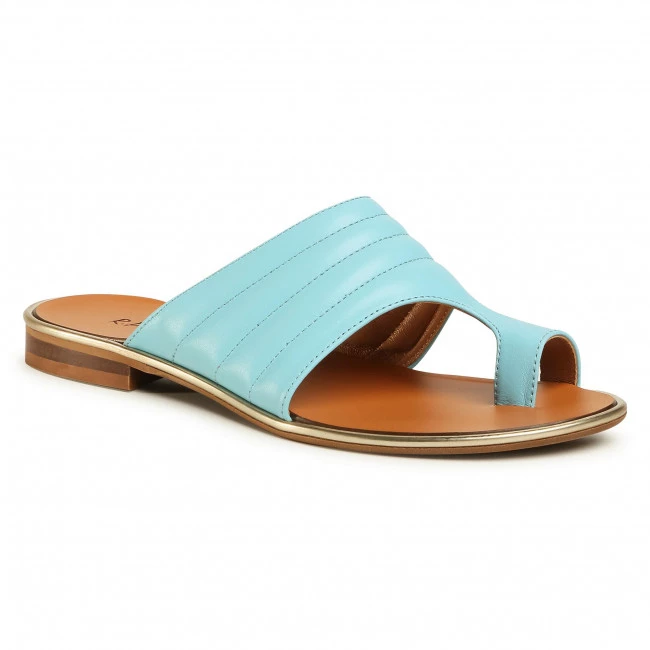 R.Polański Mules Et Sandales Tongs R.POLAŃSKI - 1144 Błekit Lico Bleu 1 R.Polański Mules Et Sandales Tongs R.POLAŃSKI - 1144 Błekit Lico Bleu