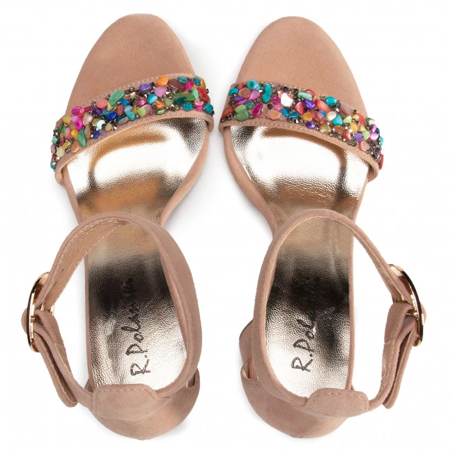 R.Polański Mules Et Sandales Sandales R.POLAŃSKI - 1155 Beż Zamsz Beige 6 R.Polański Mules Et Sandales Sandales R.POLAŃSKI - 1155 Beż Zamsz Beige – Image 6