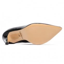 R.Polański Chaussures Basses Talons Aiguilles R.POLAŃSKI - 1042 Czarny Lakier Noir -R.Polański Soldes Magasin 0000207791657 04 mk