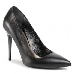 R.Polański Mules Et Sandales Talons Aiguilles R.POLAŃSKI - A-001 Czarny Lico Noir