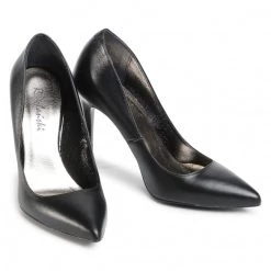 R.Polański Mules Et Sandales Talons Aiguilles R.POLAŃSKI - A-001 Czarny Lico Noir -R.Polański Soldes Magasin 0000207799516 03 rz 1