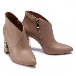 R.Polański Bottes Et Autres Bottines R.POLAŃSKI - 0975 Camel Lico Beige 10 R.Polański Bottes Et Autres Bottines R.POLAŃSKI - 0975 Camel Lico Beige -R.Polański Soldes Magasin 0000207800144 06 rz