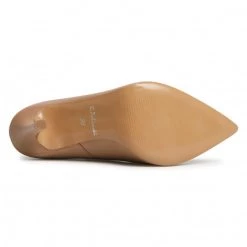 R.Polański Chaussures Basses Talons Aiguilles R.POLAŃSKI - 1042 Camel Lico Beige -R.Polański Soldes Magasin 0000207812178 05 rz