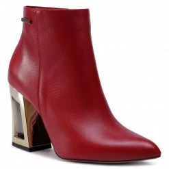 R.Polański Bottes Et Autres Bottines R.POLAŃSKI - 0895 Czerwony Lico Rouge