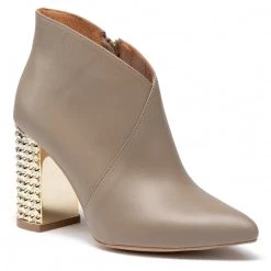 R.Polański Bottes Et Autres Bottines R.POLAŃSKI - 0975 Cappucino Lico 34 Beige