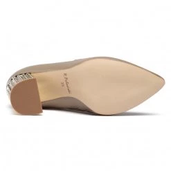 R.Polański Bottes Et Autres Bottines R.POLAŃSKI - 0975 Cappucino Lico 34 Beige -R.Polański Soldes Magasin 0000207812567 03 ts