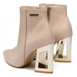 R.Polański Bottes Et Autres Bottines R.POLAŃSKI - 0895 Bez Lico Beige -R.Polański Soldes Magasin 0000207812963 06 ts