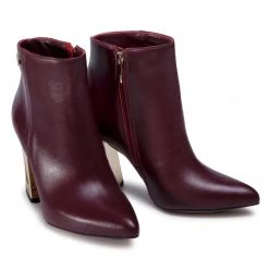 R.Polański Bottes Et Autres Bottines R.POLAŃSKI - 0895 Bordo Lico Bordeaux -R.Polański Soldes Magasin 0000207813045 06 rz