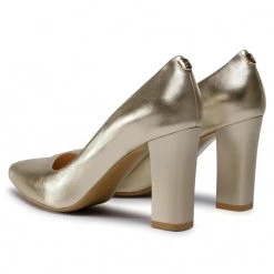 R.Polański Chaussures Basses R.POLAŃSKI - 0760 Złoty Lico Or -R.Polański Soldes Magasin 0000207814639 03 rz 1