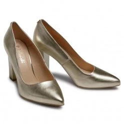 R.Polański Chaussures Basses R.POLAŃSKI - 0760 Złoty Lico Or -R.Polański Soldes Magasin 0000207814639 06 rz 1