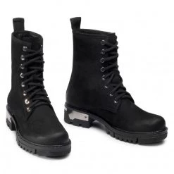 R.Polański Bottes Et Autres Bottes De Randonnée R.POLAŃSKI - 1162 Czarny Nubuck Noir -R.Polański Soldes Magasin 0000207814875 04 rz