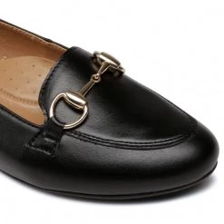 R.Polański Chaussures Basses Loafers R.POLAŃSKI - 1138 Czarny Lico Comfort Noir -R.Polański Soldes Magasin 0000207817296 02 rz