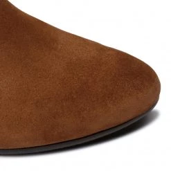 R.Polański Bottes Et Autres Bottines R.POLAŃSKI - 0882 Brąz Zamsz Marron -R.Polański Soldes Magasin 0000207817371 02 rz