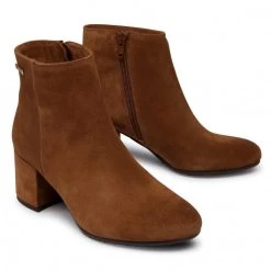 R.Polański Bottes Et Autres Bottines R.POLAŃSKI - 0882 Brąz Zamsz Marron -R.Polański Soldes Magasin 0000207817371 05 rz