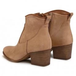 R.Polański Bottes Et Autres Bottines R.POLAŃSKI - 1147 Camel Nubuck Beige -R.Polański Soldes Magasin 0000207820951 02 rz