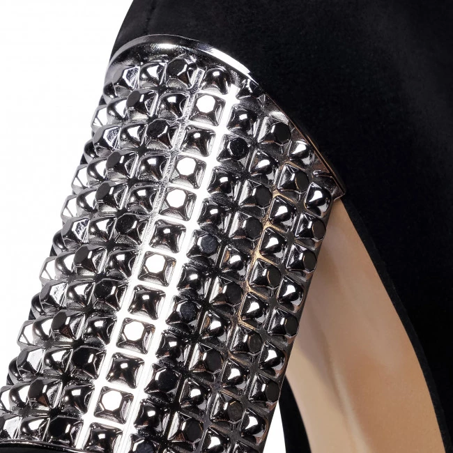 R.Polański Bottes Et Autres Bottines R.POLAŃSKI - 0975 Czarny Zamsz Noir 6 R.Polański Bottes Et Autres Bottines R.POLAŃSKI - 0975 Czarny Zamsz Noir – Image 6