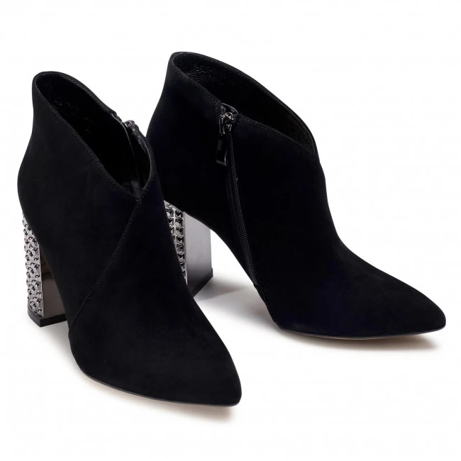 R.Polański Bottes Et Autres Bottines R.POLAŃSKI - 0975 Czarny Zamsz Noir 5 R.Polański Bottes Et Autres Bottines R.POLAŃSKI - 0975 Czarny Zamsz Noir – Image 5