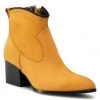 R.Polański Bottes Et Autres Bottines R.POLAŃSKI - 1147 Żółty Nubuk Jaune