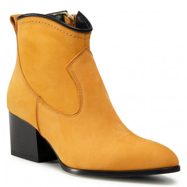 R.Polański Bottes Et Autres Bottines R.POLAŃSKI - 1147 Żółty Nubuk Jaune 1 R.Polański Bottes Et Autres Bottines R.POLAŃSKI - 1147 Żółty Nubuk Jaune
