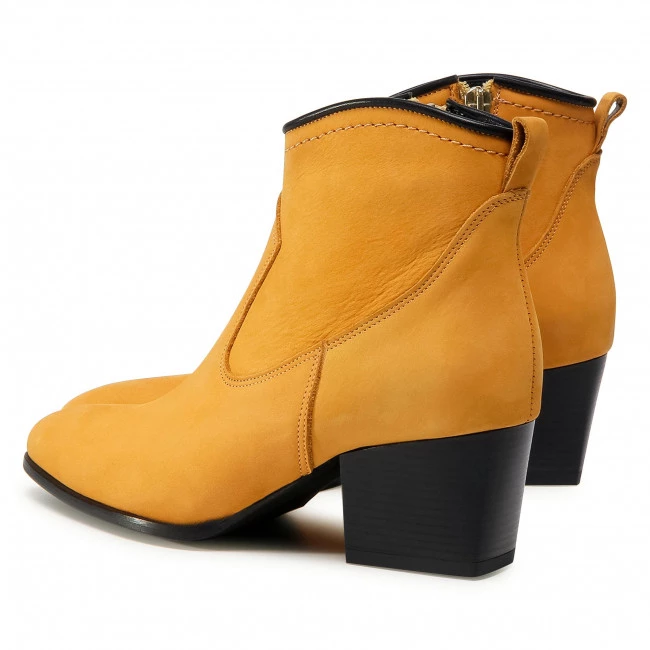 R.Polański Bottes Et Autres Bottines R.POLAŃSKI - 1147 Żółty Nubuk Jaune 3 R.Polański Bottes Et Autres Bottines R.POLAŃSKI - 1147 Żółty Nubuk Jaune – Image 3