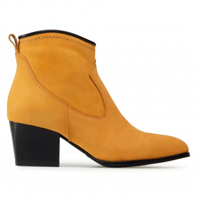 R.Polański Bottes Et Autres Bottines R.POLAŃSKI - 1147 Żółty Nubuk Jaune 2 R.Polański Bottes Et Autres Bottines R.POLAŃSKI - 1147 Żółty Nubuk Jaune – Image 2