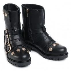 R.Polański Bottes Et Autres Bottes De Randonnée R.POLAŃSKI - 1180 Czarny Lico Noir 10 R.Polański Bottes Et Autres Bottes De Randonnée R.POLAŃSKI - 1180 Czarny Lico Noir -R.Polański Soldes Magasin 0000207826588 03 rz