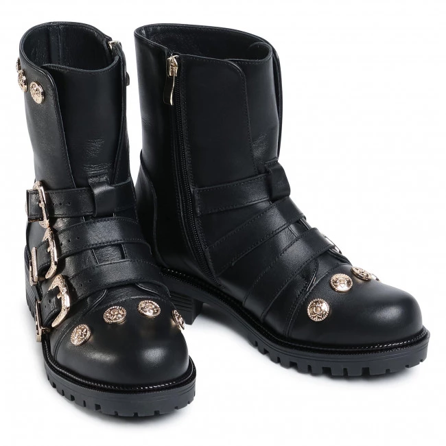 R.Polański Bottes Et Autres Bottes De Randonnée R.POLAŃSKI - 1180 Czarny Lico Noir 5 R.Polański Bottes Et Autres Bottes De Randonnée R.POLAŃSKI - 1180 Czarny Lico Noir – Image 5