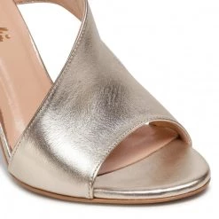 R.Polański Mules Et Sandales Sandales R.POLAŃSKI - 0720 Złoty Lico Or -R.Polański Soldes Magasin 0000207840218 03 rz