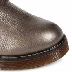 R.Polański Bottes Et Autres Bottines R.POLAŃSKI - 1164 Dolar Szary Or -R.Polański Soldes Magasin 0000207855045 03 rz