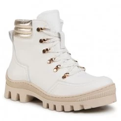 R.Polański Bottes Et Autres Bottes De Randonnée R.POLAŃSKI - 1188 Biało Złoty Blanc