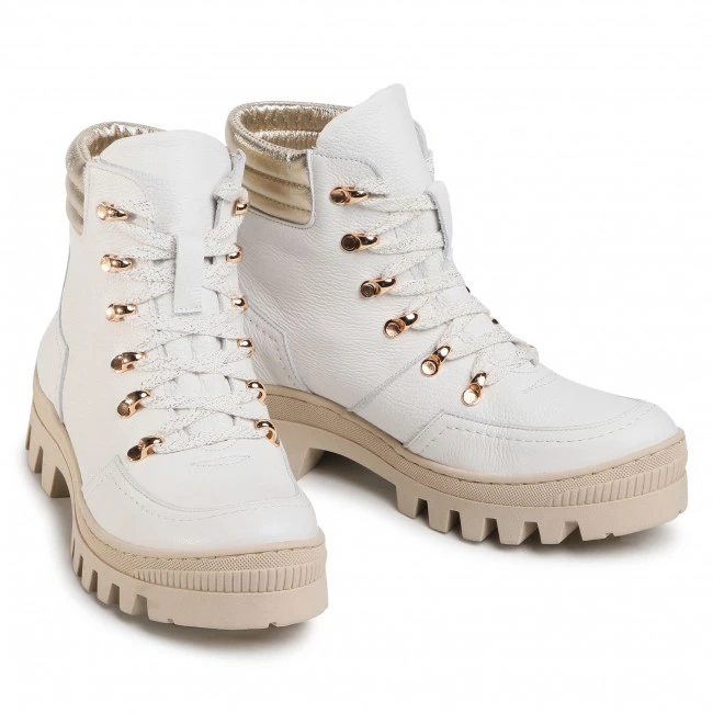 R.Polański Bottes Et Autres Bottes De Randonnée R.POLAŃSKI - 1188 Biało Złoty Blanc 5 R.Polański Bottes Et Autres Bottes De Randonnée R.POLAŃSKI - 1188 Biało Złoty Blanc – Image 5