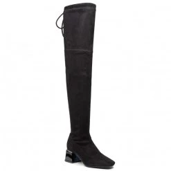 R.Polański Bottes Et Autres Cuissardes R.POLAŃSKI - 1185 Czarny Zamsz Noir