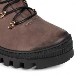 R.Polański Bottes Et Autres Bottes De Randonnée R.POLAŃSKI - 1189 Taupe Nubuk Marron -R.Polański Soldes Magasin 0000207861725 03 rz