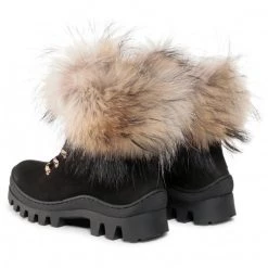 R.Polański Bottes Et Autres Bottes De Randonnée R.POLAŃSKI - 1189 Czarny Nubuk Noir -R.Polański Soldes Magasin 0000207861800 02 rz