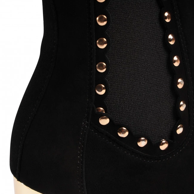 R.Polański Bottes Et Autres Bottines R.POLAŃSKI - 1190 Czarny Zamsz Noir 6 R.Polański Bottes Et Autres Bottines R.POLAŃSKI - 1190 Czarny Zamsz Noir – Image 6