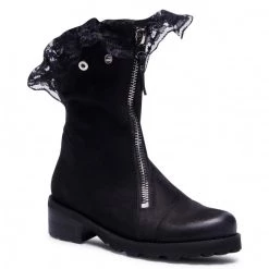 R.Polański Bottes Et Autres Bottines R.POLAŃSKI - 0887 Czarny Nubuk Noir