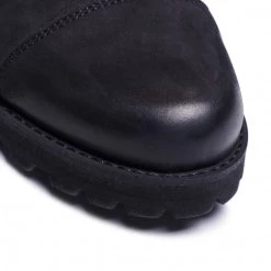 R.Polański Bottes Et Autres Bottines R.POLAŃSKI - 0887 Czarny Nubuk Noir -R.Polański Soldes Magasin 0000207872363 06 rz