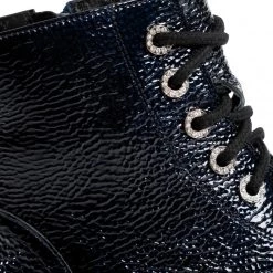 R.Polański Bottes Et Autres Bottines R.POLAŃSKI - 1164 Granatowy Naplak Bleu Marine -R.Polański Soldes Magasin 0000207886445 06 rz