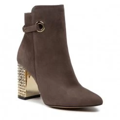 R.Polański Bottes Et Autres Bottines R.POLAŃSKI - 1039 Taupe Nubuk Gris