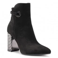 R.Polański Bottes Et Autres Bottines R.POLAŃSKI - 1039 Czarny Nubuk Noir