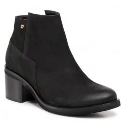 R.Polański Bottes Et Autres Bottines R.POLAŃSKI - 1153 Czarny Nubuk Noir