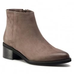 R.Polański Bottes Et Autres Bottines R.POLAŃSKI - 1201 Taupe Nubuk Marron