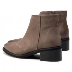 R.Polański Bottes Et Autres Bottines R.POLAŃSKI - 1201 Taupe Nubuk Marron -R.Polański Soldes Magasin 0000207918047 02 rz