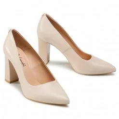 R.Polański Chaussures Basses R.POLAŃSKI - 0760 Beż Lico Beige -R.Polański Soldes Magasin 0000207922464 05 rz