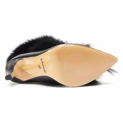 R.Polański Bottes Et Autres Bottines R.POLAŃSKI - 1200 Czarny Lis Noir -R.Polański Soldes Magasin 0000207943209 04 rz