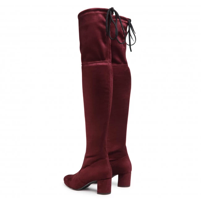 R.Polański Bottes Et Autres Cuissardes R.POLAŃSKI - 0802 Bordo Zamsz Bordeaux 3 R.Polański Bottes Et Autres Cuissardes R.POLAŃSKI - 0802 Bordo Zamsz Bordeaux – Image 3